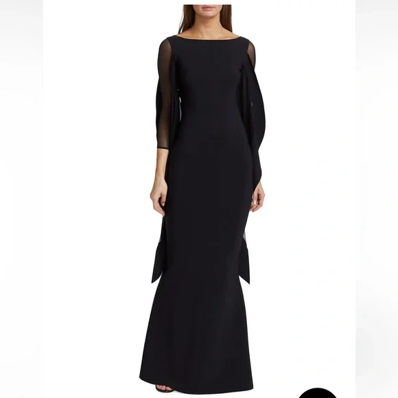Chiara Boni | Dresses | Chiara Boni Black Evening Gown | Poshmark